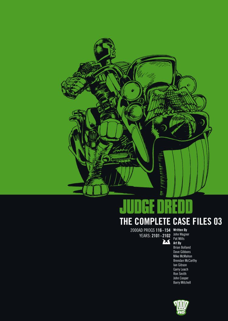 Cover of Judge Dredd The Complete Case Files 03
