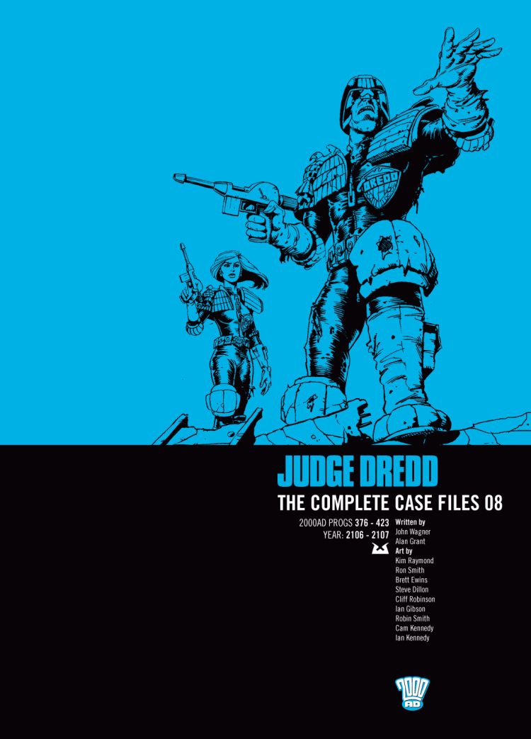 Cover of Judge Dredd The Complete Case Files 08