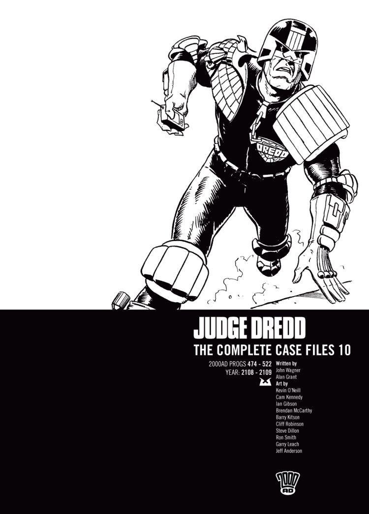 Cover of Judge Dredd The Complete Case Files 10
