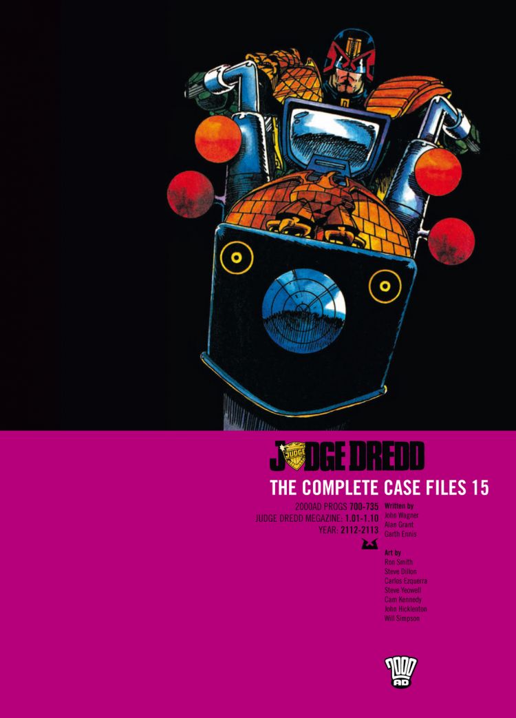 Cover of Judge Dredd The Complete Case Files 15