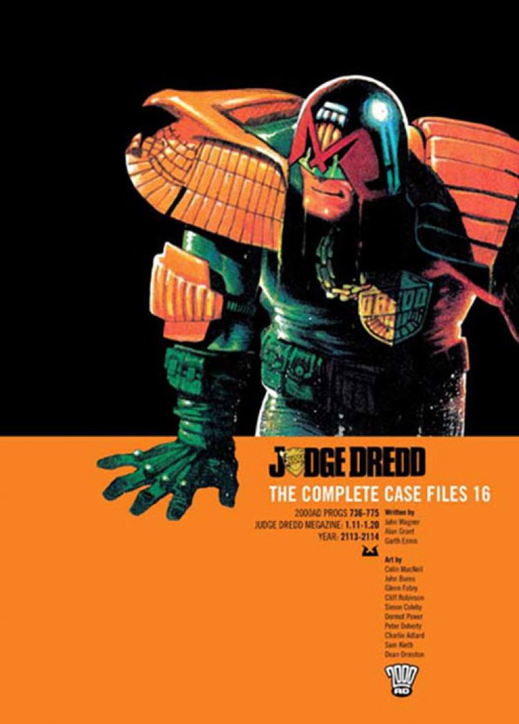 Cover of Judge Dredd The Complete Case Files 16