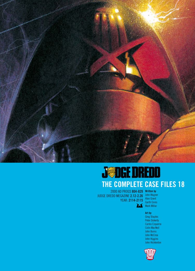 Cover of Judge Dredd The Complete Case Files 18