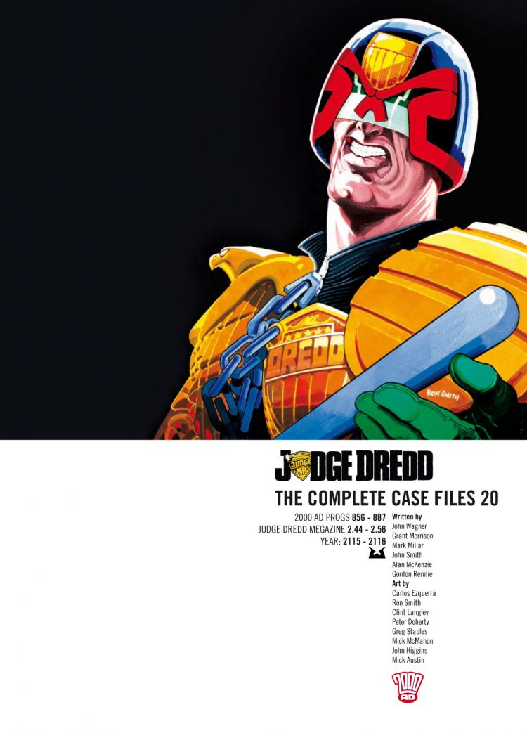 Cover of Judge Dredd The Complete Case Files 20