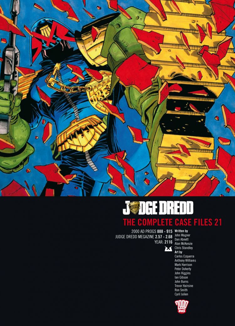 Cover of Judge Dredd The Complete Case Files 21