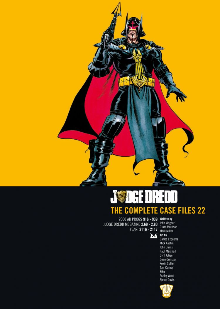 Cover of Judge Dredd The Complete Case Files 22