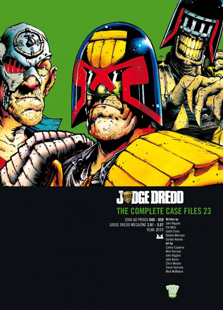 Cover of Judge Dredd The Complete Case Files 23