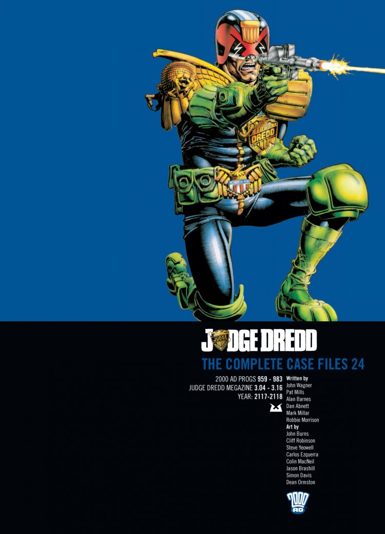 Cover of Judge Dredd The Complete Case Files 24