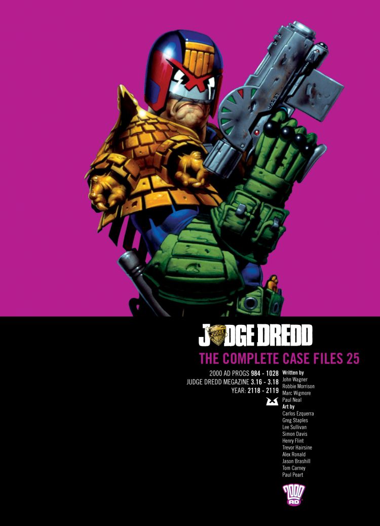 Cover of Judge Dredd The Complete Case Files 25
