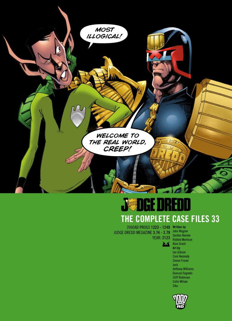 Cover of Judge Dredd The Complete Case Files 33