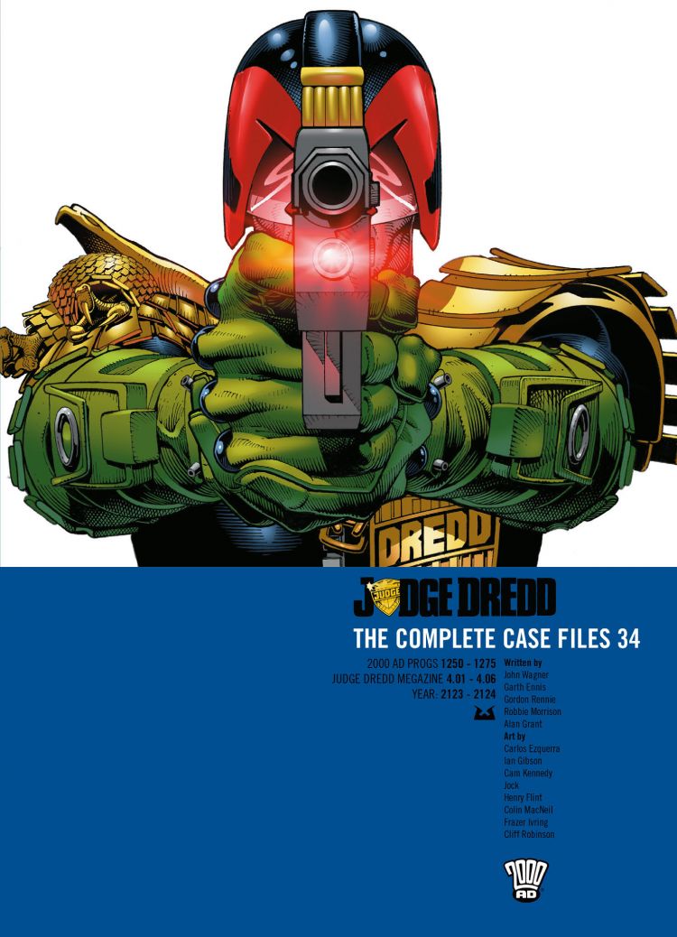 Cover of Judge Dredd The Complete Case Files 34