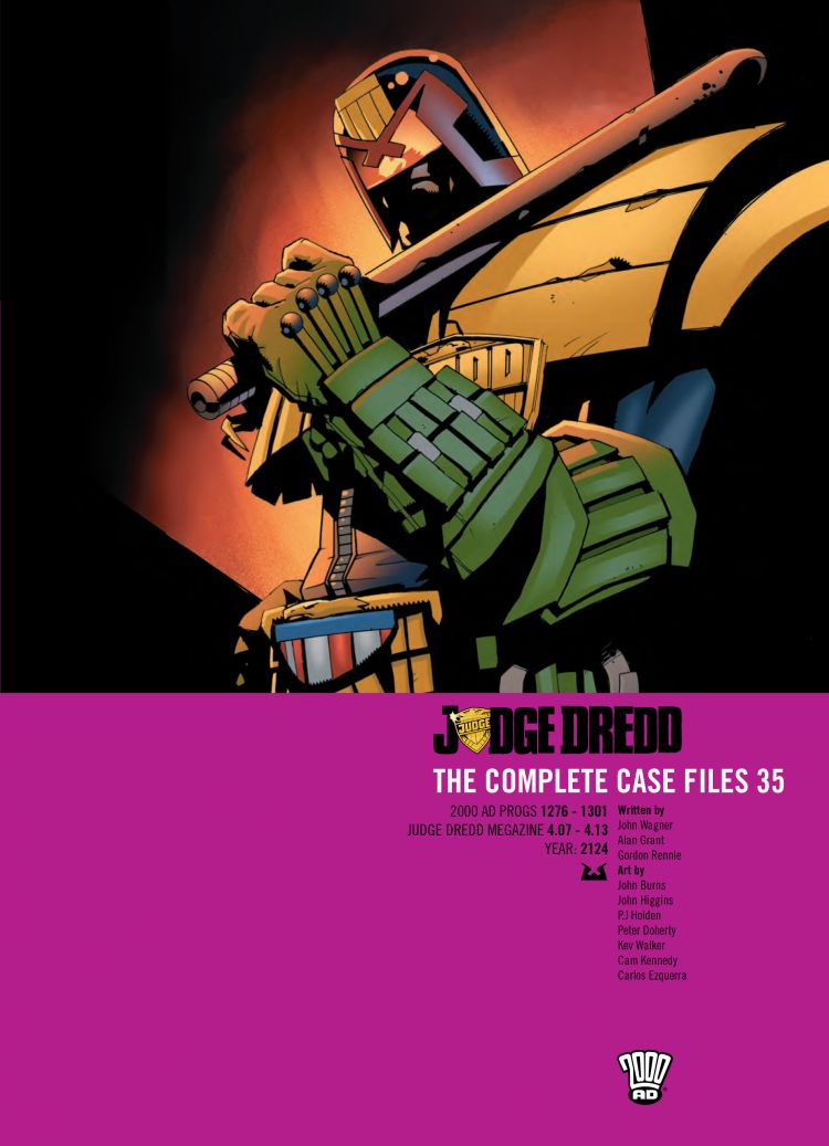 Cover of Judge Dredd The Complete Case Files 35