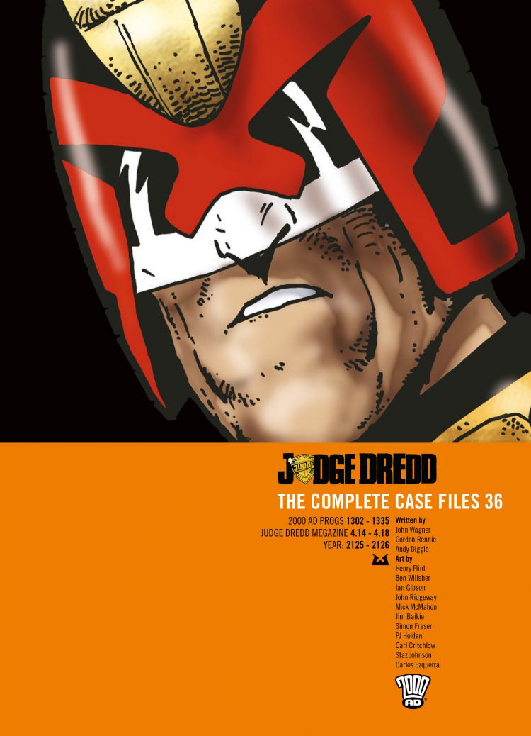 Cover of Judge Dredd The Complete Case Files 36