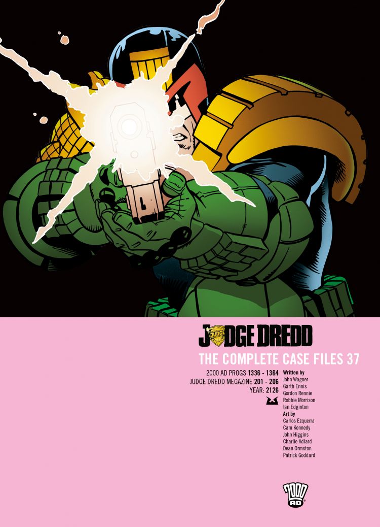 Cover of Judge Dredd the Complete Case Files 37
