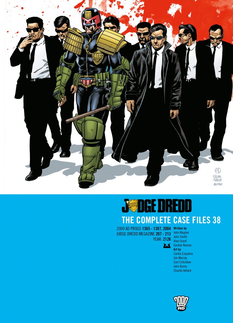 Cover of Judge Dredd the Complete Case Files 38