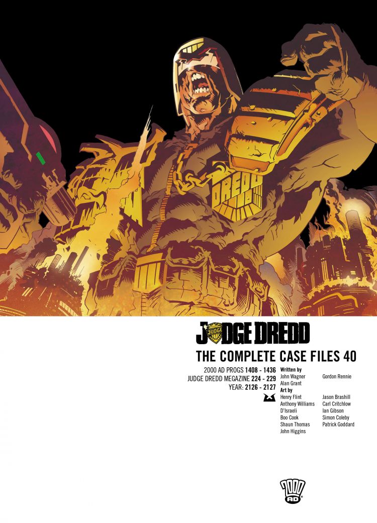 Cover of Judge Dredd the Complete Case Files 40