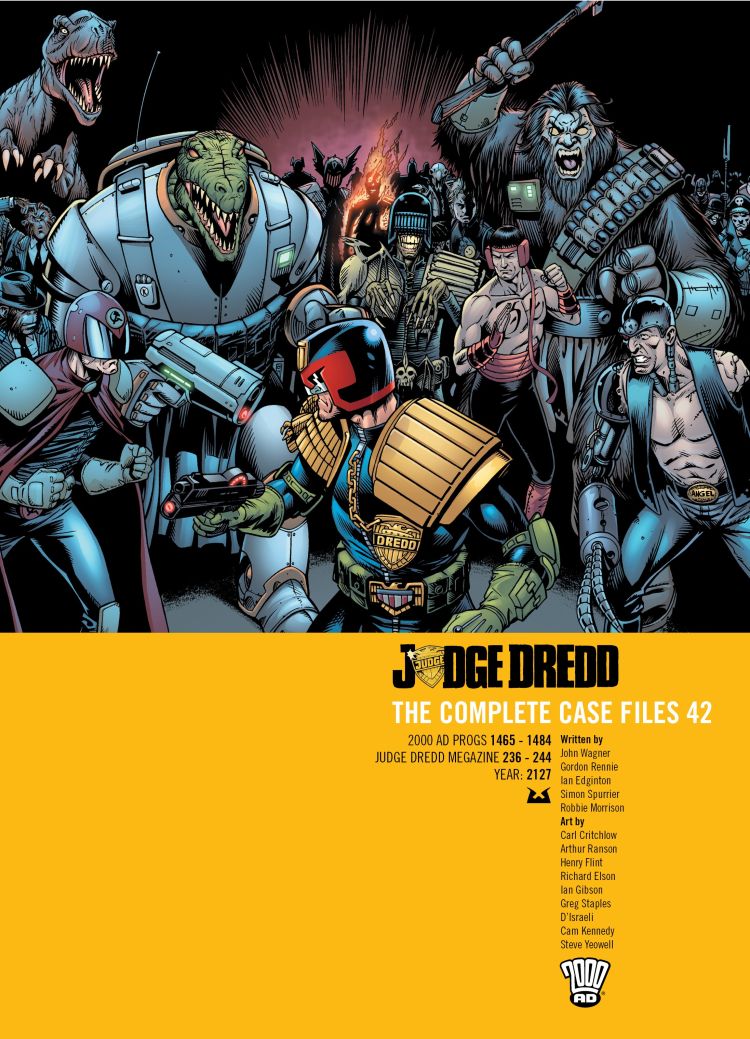 Cover of Judge Dredd the Complete Case Files 42