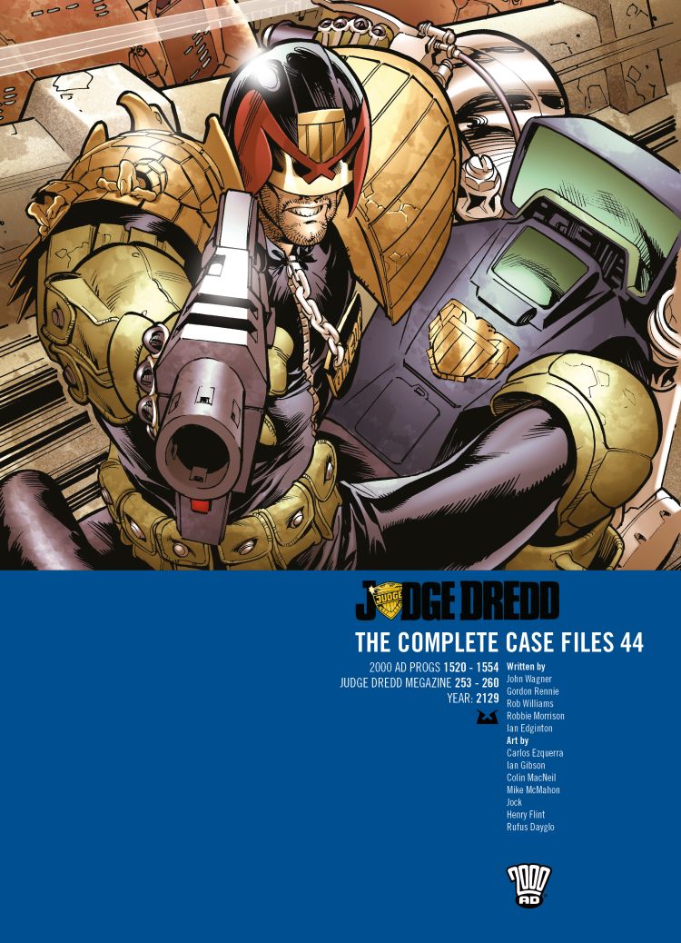 Cover of Judge Dredd the Complete Case Files 44