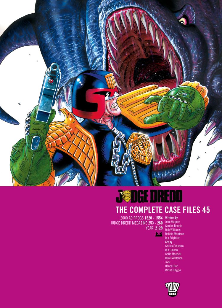 Cover of Judge Dredd the Complete Case Files 45