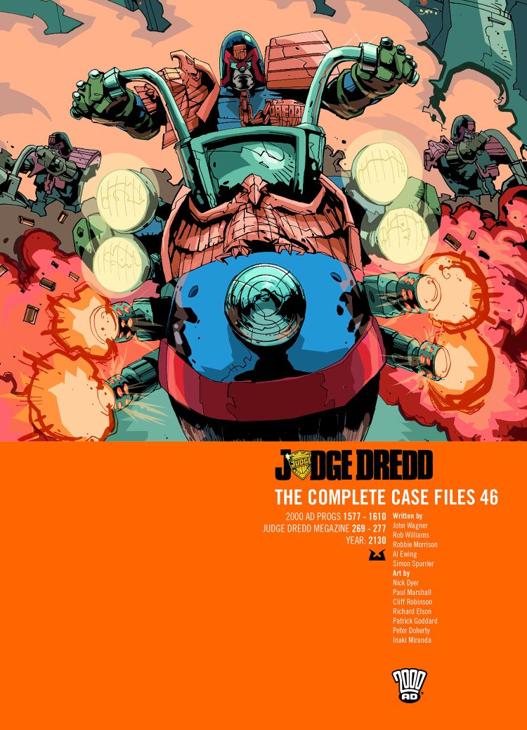 Cover of Judge Dredd the Complete Case Files 46