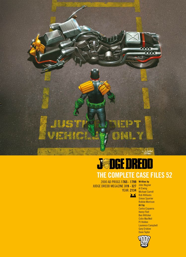 Cover of Judge Dredd the Complete Case Files 52