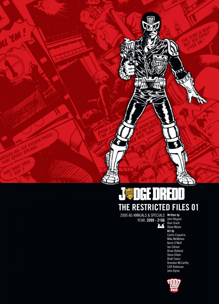 Cover of Judge Dredd The Restricted Files 01
