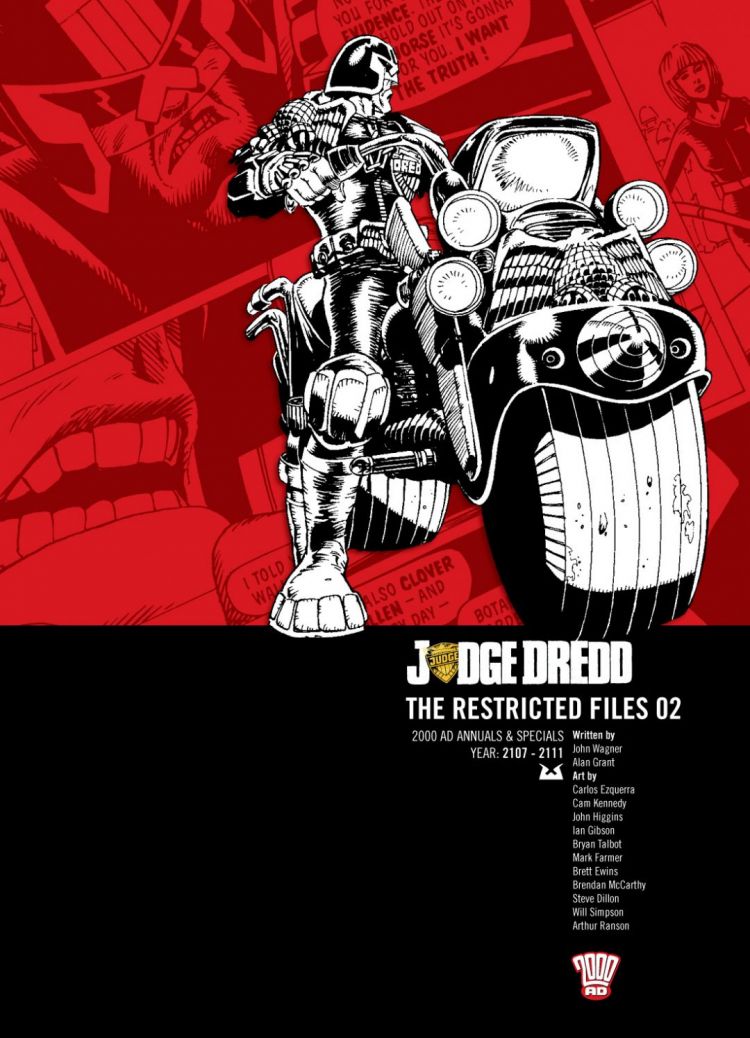 Cover of Judge Dredd The Restricted Files 02