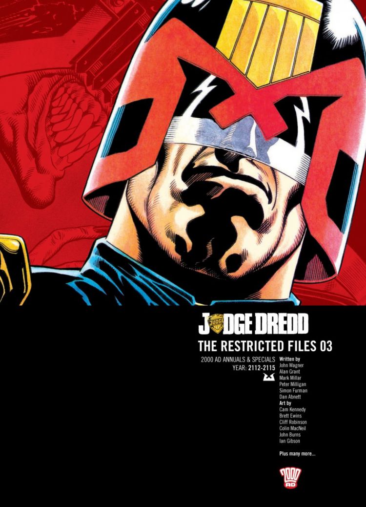 Cover of Judge Dredd The Restricted Files 03